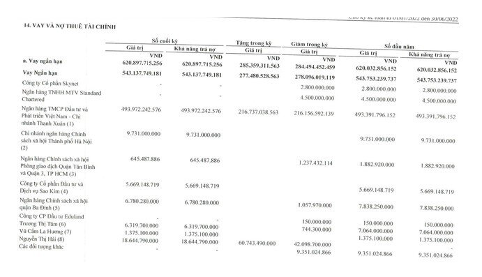 Không chỉ nợ các NĐT, Apax Holdings đang vay nợ hàng trăm tỷ tại BID, VCB