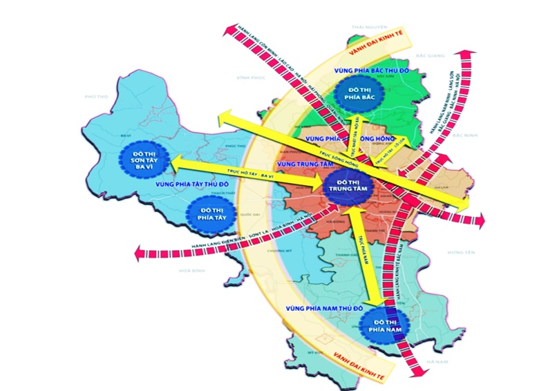 Hà Nội xây dựng 14 tuyến đường sắt đô thị
