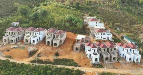 22 biệt thự xây không phép ở Lâm Đồng