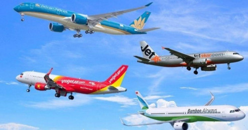 Vé máy bay tăng cao: Hãng hàng không khó khăn, doanh nghiệp dịch vụ hàng không vẫn lãi lớn