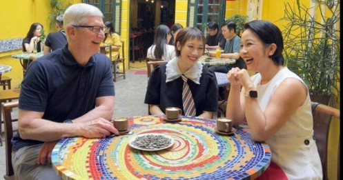 Mỹ Linh và con gái nói chuyện gì với CEO Apple trong 30 phút?