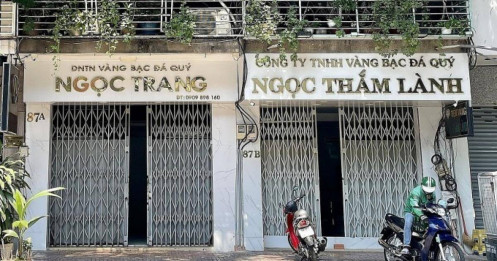 Nhiều tiệm vàng tại TP HCM đóng cửa né đợt kiểm tra