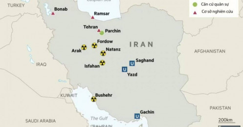 Iran tuyên bố bắn hạ 3 UAV, không có thiệt hại về cơ sở hạ tầng