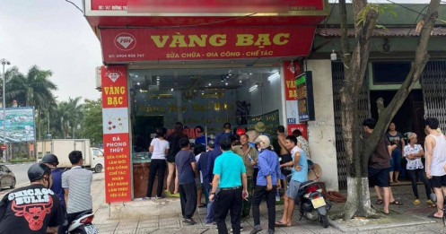Vừa xảy ra vụ cướp tiệm vàng ở Phú Thọ