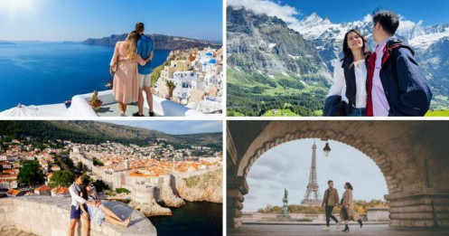 Những địa điểm du lịch lãng mạn nhất thế giới