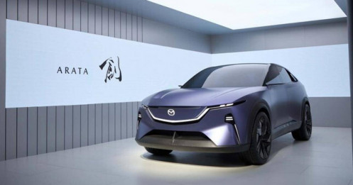 Hé lộ thiết kế phiên bản chạy điện của Mazda CX-5
