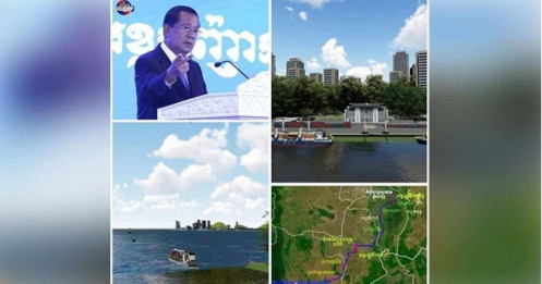 Campuchia: Cựu Thủ tướng Hun Sen lên tiếng về dự án kênh đào Phù Nam Techo