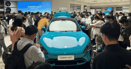 Xiaomi xuất xưởng 10.000 xe điện SU7 một tháng để kịp trả hàng