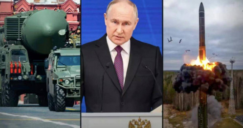 Tổng thống Putin lệnh tập trận vũ khí hạt nhân chiến thuật