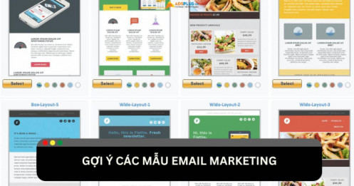 Tổng hợp các mẫu Email marketing phổ biến