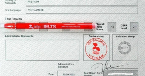 Bộ Giáo dục: 56.200 chứng chỉ IELTS sai quy định được dùng bình thường