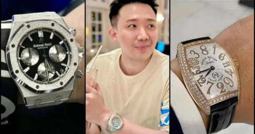 Bộ sưu tập đồng hồ bạc tỷ của Trấn Thành, có món dát kim cương đến 9 tỷ đồng