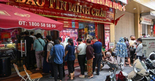 Độ nóng về giá vàng tại Việt Nam