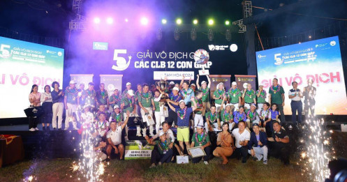 Giải Vô địch các CLB 12 Con Giáp - Cúp Tam Hòa 2024: Chặng đường 5 năm tiên phong, thành công và ấn tượng