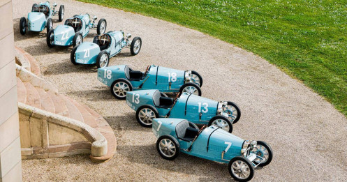 Bugatti ra mắt bộ sưu tập 6 chiếc Baby II Type 35 bản kỷ niệm “Centenary Edition”