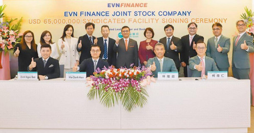 EVNFinance (EVF) thành công nhận gói vay 65 triệu USD từ 6 ngân hàng Top đầu Đài Loan