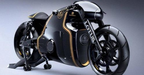 Siêu mô tô Lotus C-01 hàng hiếm sắp được đấu giá