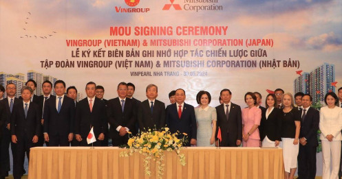 Vingroup và Mitsubishi Corporation hợp tác chiến lược toàn diện