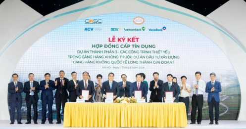 Vietcombank cấp tín dụng 1 tỷ USD dự án sân bay Long Thành