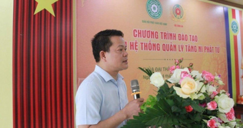 Bộ Công an triển khai phần mềm quản lý tăng ni, phật tử cho Giáo hội Phật giáo Việt Nam