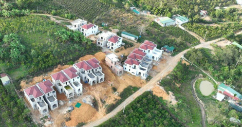 Kết luận ban đầu về 22 căn nhà không phép trên đồi ở Lâm Đồng