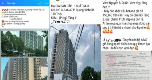 Nhà ở xã hội ở Đồng Nai làm chưa xong đã rao bán rầm rộ, chênh lệch hơn 100 triệu/căn