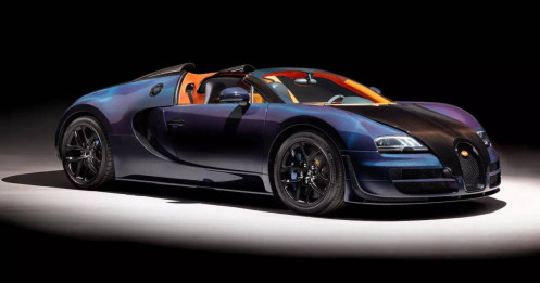 Ngắm siêu xe Bugatti Veyron hàng hiếm giá trị 3 triệu USD