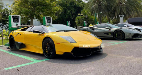 Cận cảnh siêu xe Lamborghini Murcielago mui trần độc nhất Việt Nam
