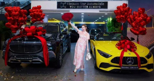 Mercedes-AMG SL43 hơn 7 tỷ đồng của diễn viên Chi Bảo mua tặng bà xã kém 16 tuổi có gì hot?