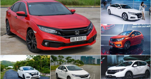Mẫu ô tô Honda nào đang bán chạy nhất?