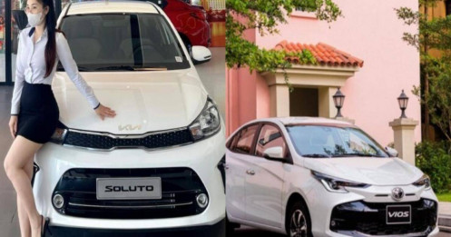 Tầm giá trên 400 triệu đồng, chọn Kia Soluto hay Toyota Vios?