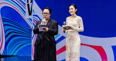 Chân dung nữ MC song ngữ gây xôn xao Tuần lễ Thời trang Quốc tế Việt Nam 2024