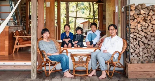 Một gia đình Nhật Bản sống trên núi 10 năm, thoải mái tận hưởng núi rừng, nhận ra tiêu chuẩn của cuộc sống hạnh phúc