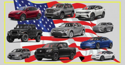 Top 10 mẫu xe được sản xuất nhiều nhất tại Mỹ
