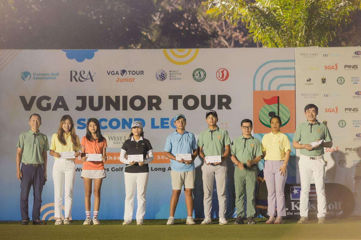 Golfer Nguyễn Tuấn Anh vô địch chặng 2 VGA Junior Tour 2024