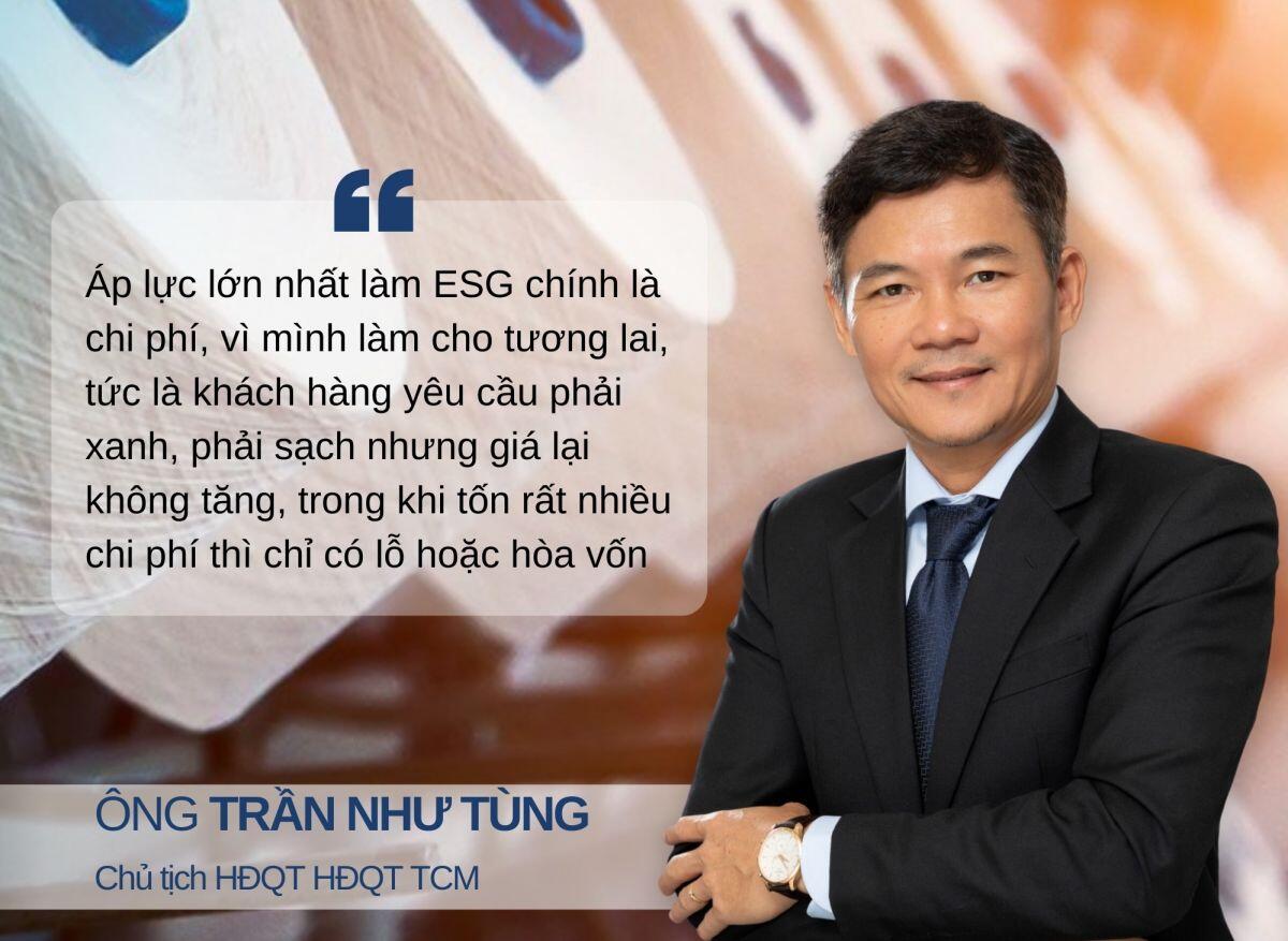 Chủ tịch TCM Trần Như Tùng: Tiền đâu để làm xanh làm sạch?