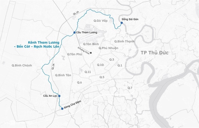 Thuận An dừng thi công hai gói thầu cải tạo kênh dài nhất TP HCM