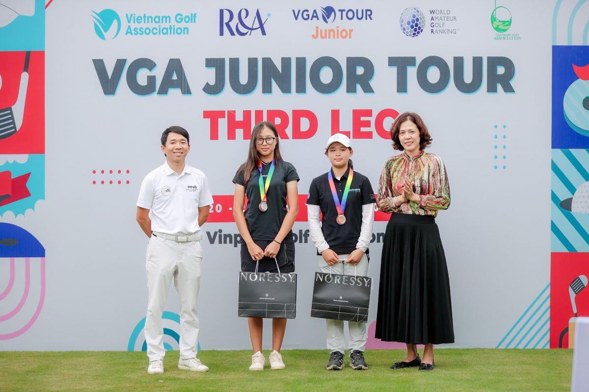Lê Chúc An vô địch chặng 3 VGA Junior Tour 2024