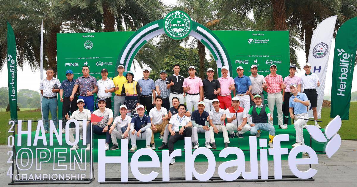 Nguyễn Hữu Quyết tạm dẫn đầu bảng chuyên nghiệp trong ngày thi đấu đầu tiên giải Golf Hà Nội Mở rộng - Tranh cúp Herbalife 2024