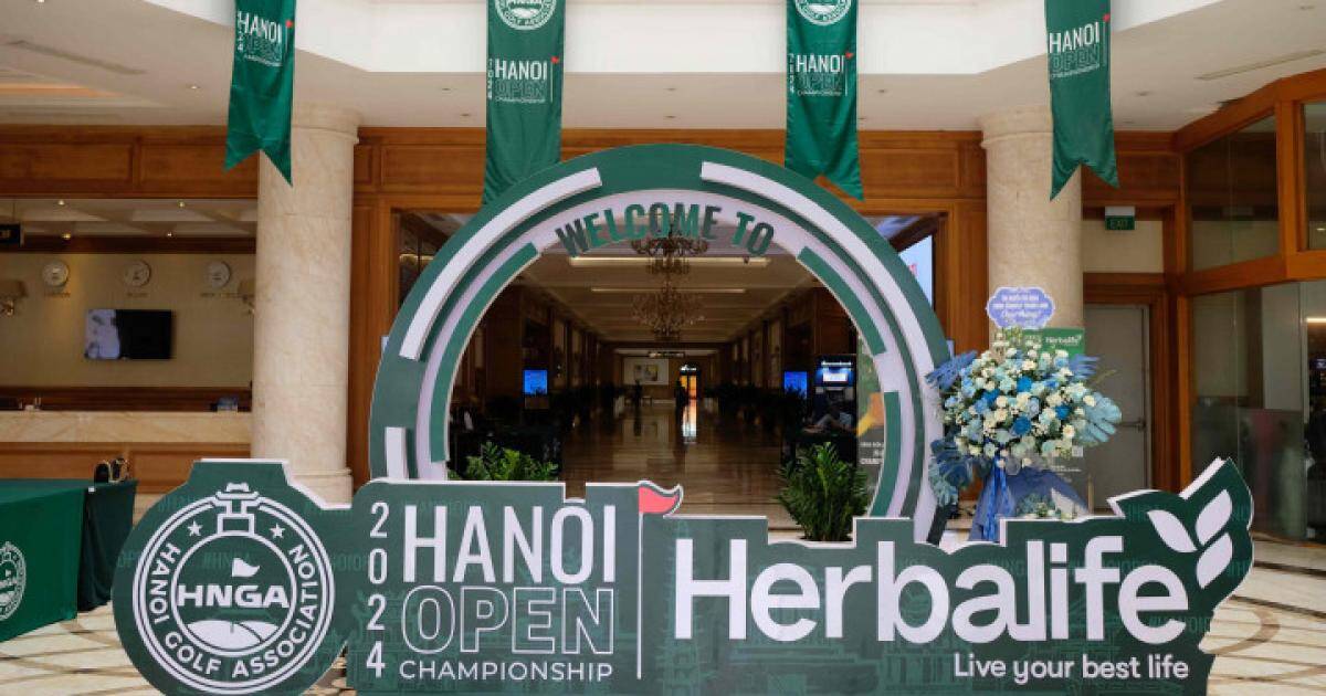 Giải Golf Hà Nội Mở rộng - Tranh cúp Herbalife chính thức khai màn