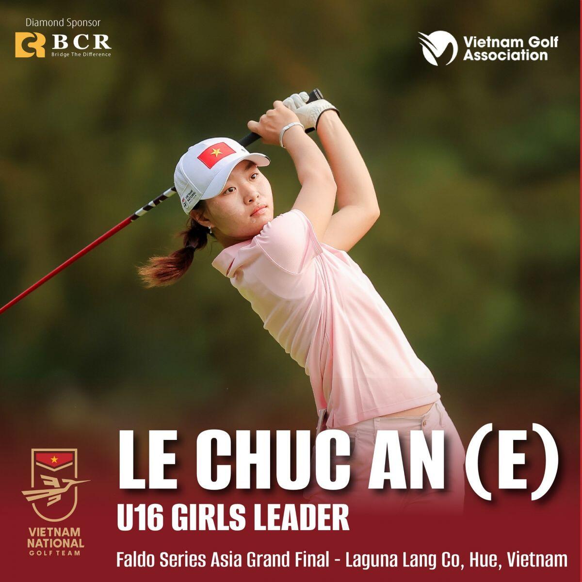 Vòng 1 Faldo Series Asia Grand Final 2024: : 3 Golfer Việt Nam nằm trong top 5 trên BXH