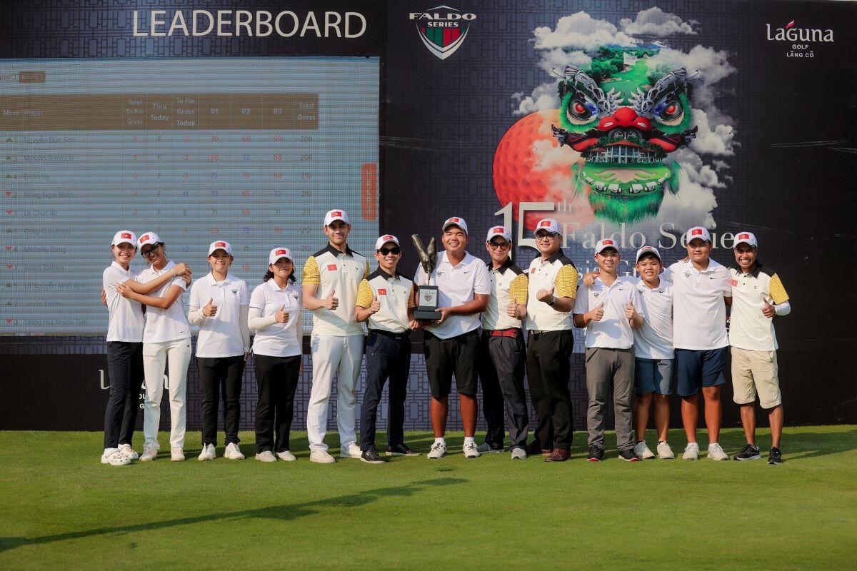 Golfer trẻ tài năng Nguyễn Đức Sơn lên ngôi vô địch giải Faldo Series Asia Grand Final lần thứ 15