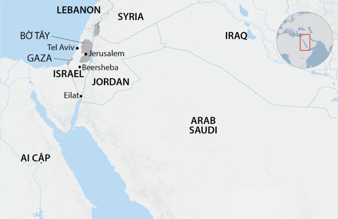 Nhóm dân quân Iraq tuyên bố tập kích Israel