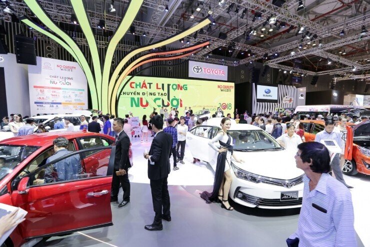 Triển lãm ô tô Việt Nam - Vietnam Motor Show chính thức khởi động quy tụ nhiều thương hiệu ô tô, xe máy hàng đầu