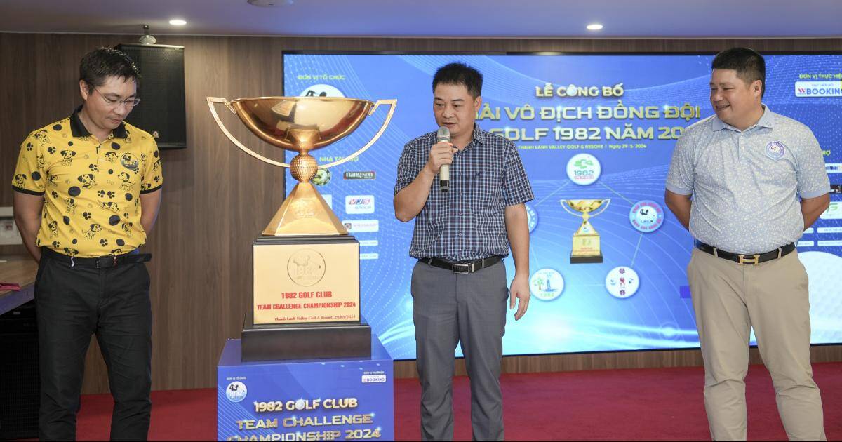 Giải Vô địch đồng đội CLB Golf 1982 năm 2024 chính thức khởi tranh với 5 đội tuyển "Nhất vũ trụ" trong tháng 5 tại sân Golf Thanh Lanh