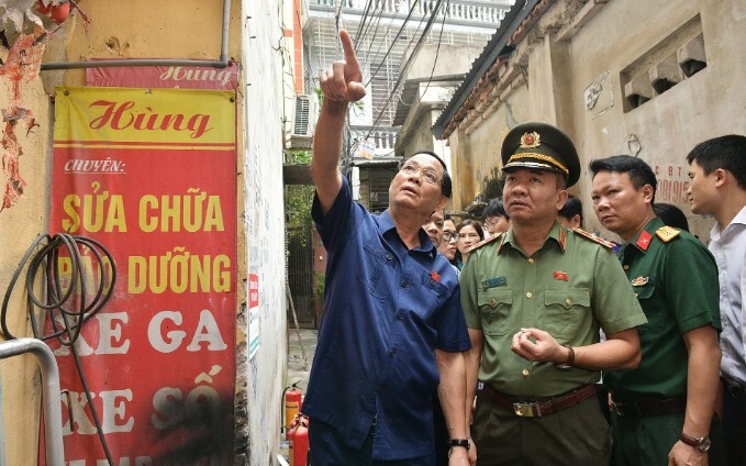 Thượng tướng Trần Quang Phương: Vụ cháy ở Trung Kính là bất cập 'làng lên phố'