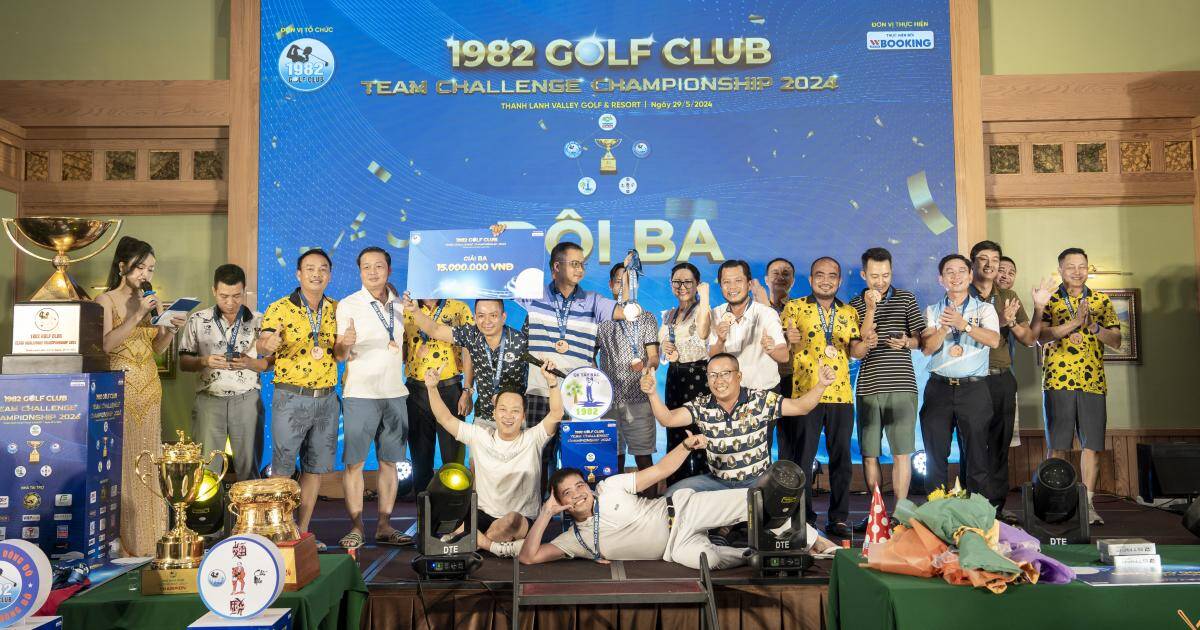 Giải Vô địch đồng đội CLB Golf 1982 năm 2024 : Tinh thần đoàn kết, giao lưu và kết nối các thành viên " Nhất vũ trụ"