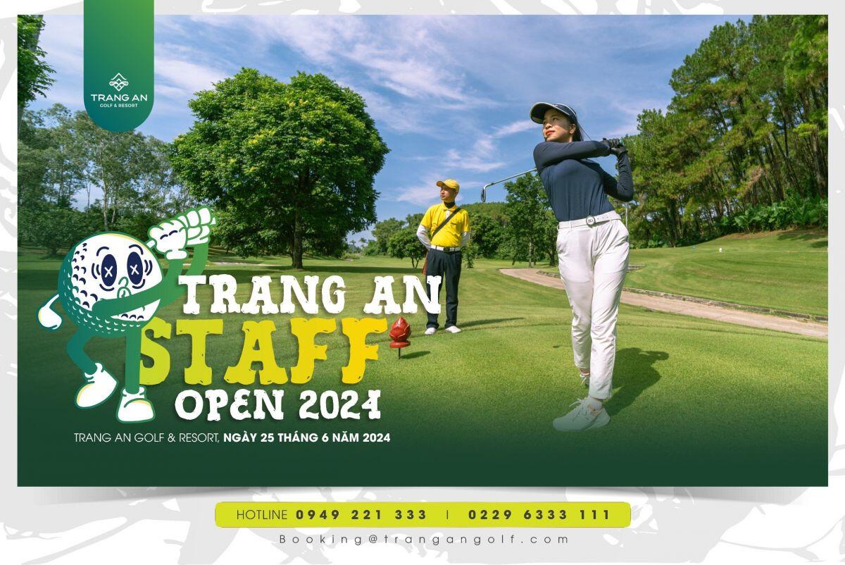 Sắp khởi tranh giải golf " Tràng An Staff Open 2024"