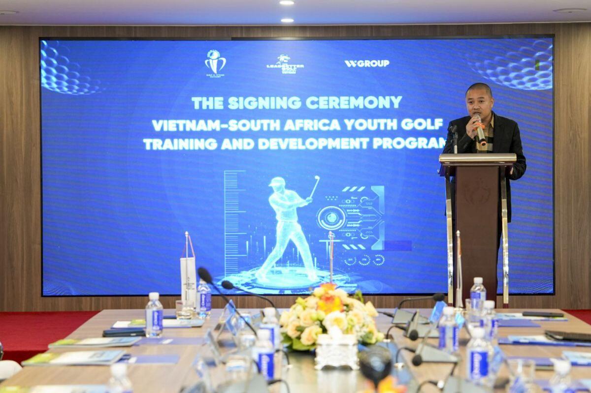 Lễ ký kết hợp tác: "Chương trình đào tạo và phát triển golf trẻ Việt Nam - Nam Phi" mở ra nhiều cơ hội phát triển mới