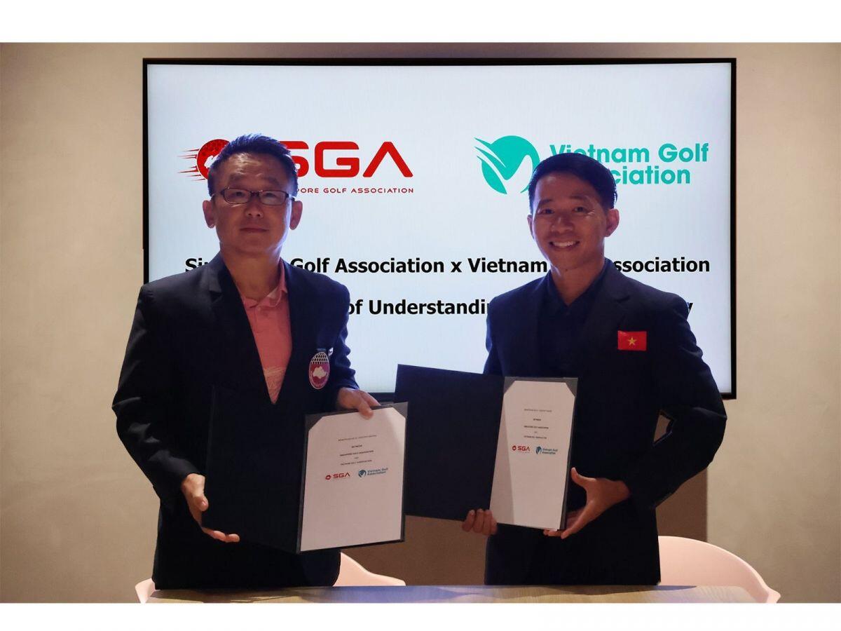 Hiệp hội Golf Việt Nam ký kết hợp tác cùng Hiệp hội golf Singapore mở ra nhiều cơ hội phát triển mới